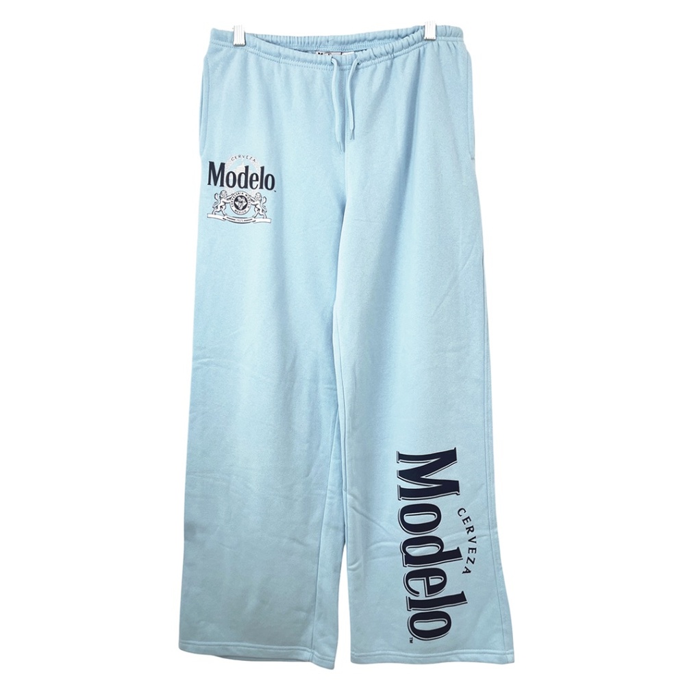 NWOT Cerveza Modelo Women’s Sweatpants Blue Medium